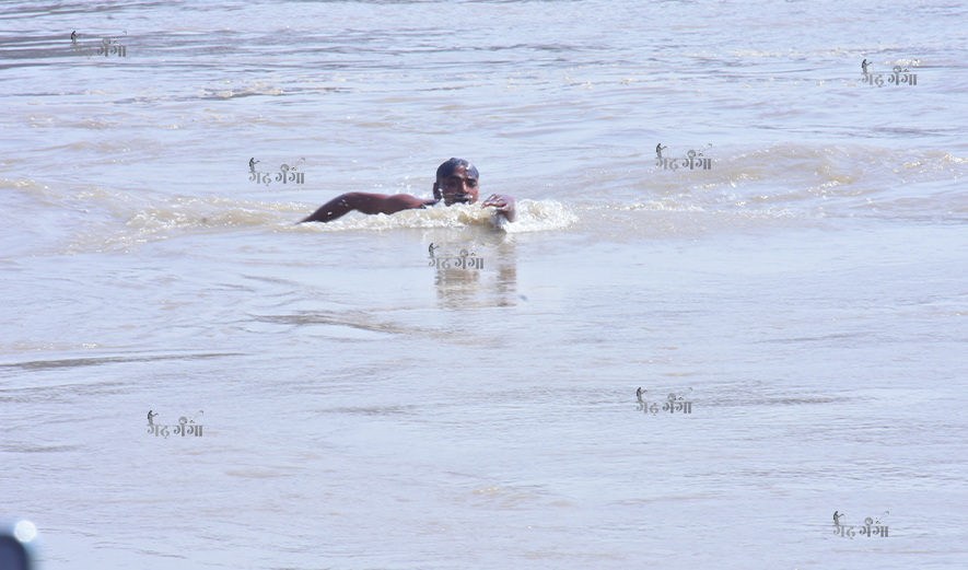 Diving in Garhganga