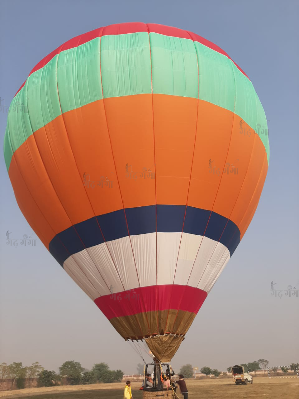 Hot air Balloon in Garhganga